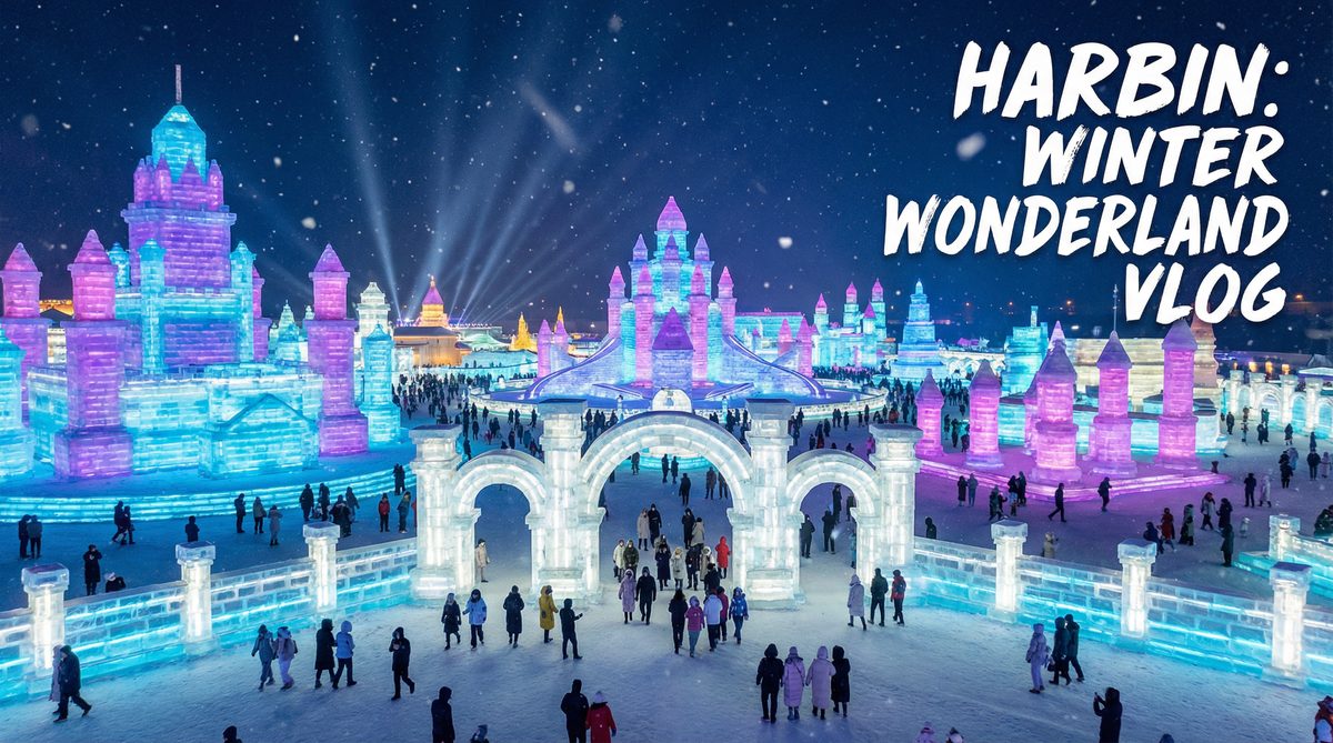 17c哈尔滨冰雪大世界视频
